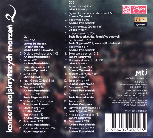 Koncert Najskrytszych Marzeń 20 lat później [2CD]
