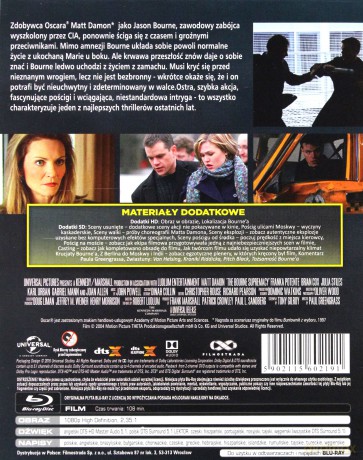 Krucjata Bourne'a (steelbook) [Blu-Ray]