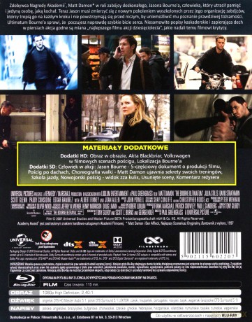 Ultimatum Bourne'a (steelbook) [Blu-Ray]