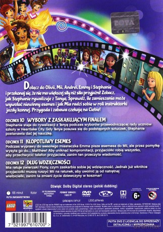 LEGO Friends część 4 (odcinki 10-12) [DVD]
