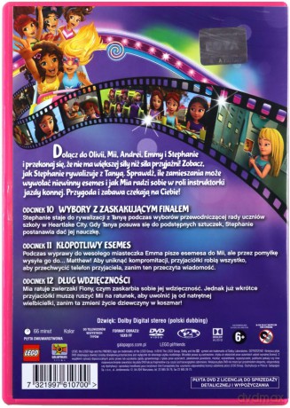 LEGO Friends część 4 (odcinki 10-12) [DVD]