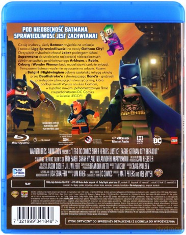 LEGO Liga Sprawiedliwości: Na Ratunek Gotham [Blu-Ray]
