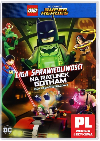 LEGO Liga Sprawiedliwości: Na Ratunek Gotham [DVD]