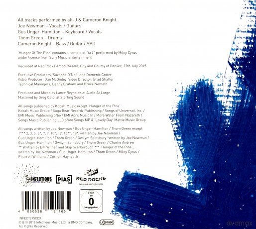 Alt-J: Live At Red Rocks [DVD]+[CD]