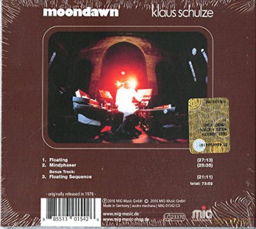 Klaus Schulze: Moondawn (digipack) [CD]