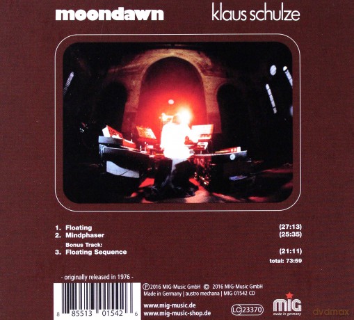 Klaus Schulze: Moondawn (digipack) [CD]