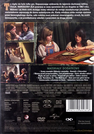 Ouija: Narodziny zła [DVD]