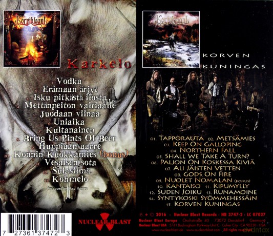Korpiklaani: Korven kuningas [2CD]