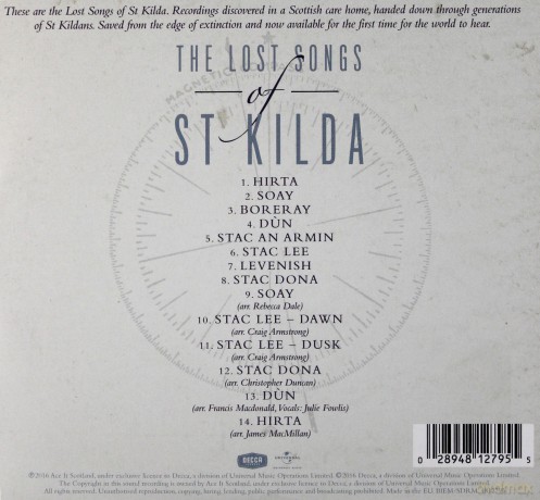 The Lost Songs Of Kilda [CD]