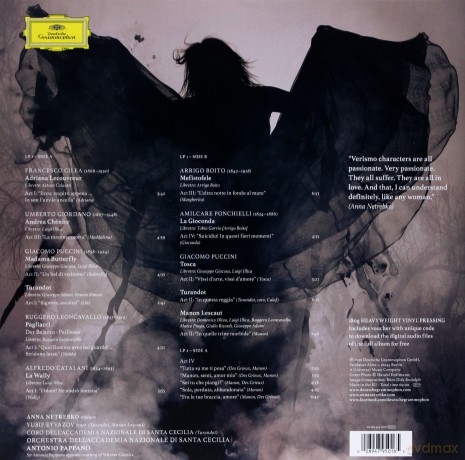 Anna Netrebko: Verismo [2xWinyl]
