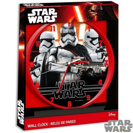 BEPPE STAR WARS VII Zegar na ścianę 24cm (Gwiezdne Wojny)