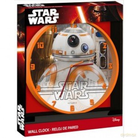 BEPPE STAR WARS Zegar 24cm BB8 (Gwiezdne Wojny)