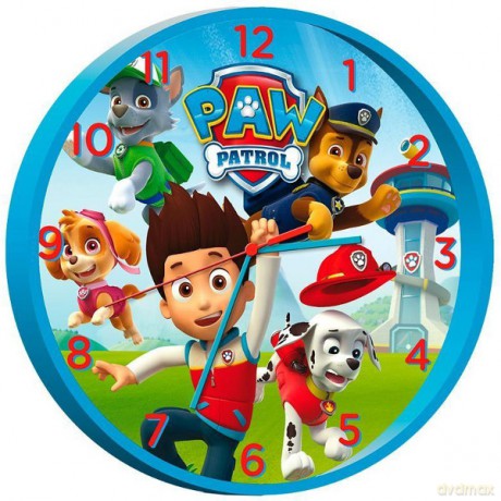 BEPPE Zegar ścienny Psi Patrol [FIGURKA]