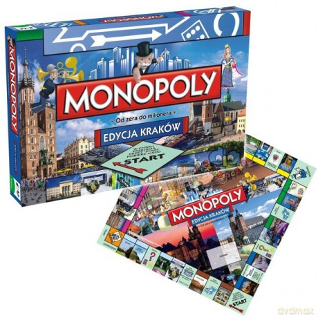 HASBRO Monopoly Kraków ANG [GRA]