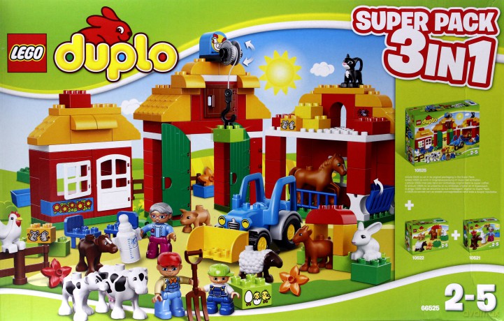 LEGO DUPLO Farma 3w1 (66525) [KLOCKI]