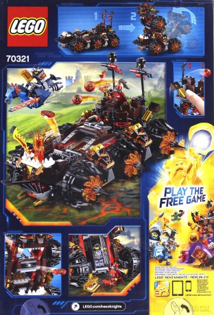 LEGO Nexo Knights Machina oblężnicza generała (70321) [KLOCKI]