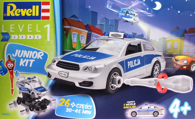REVELL Junior kit Police car