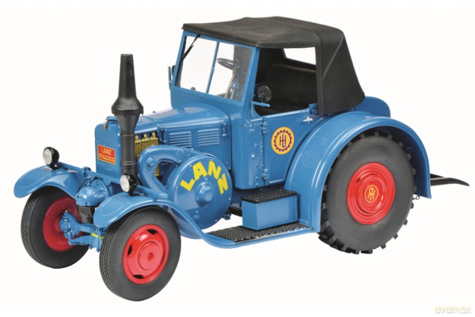 SCHUCO Lanz Eilbulldog LanzBlau