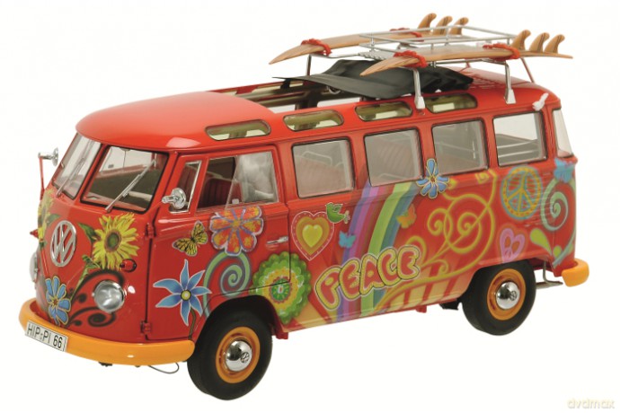 SCHUCO Volkswagen T1 Samba Hippie