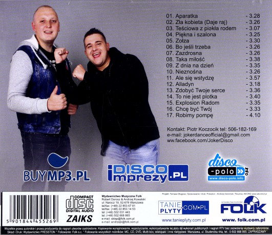 Joker & Sequence: Aparatka [CD]