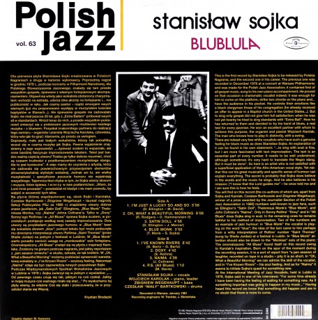 Stanisław Soyka: Blublula (Polish Jazz) [Winyl]