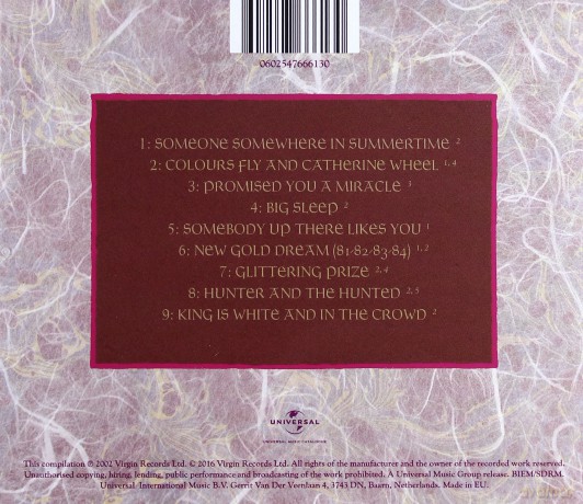 Simple Minds: New Gold Dream (81/82/83/84) [CD]