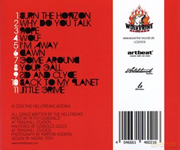 The Hellfreaks: Astoria [CD]