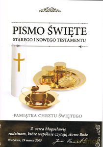 Biblia Domowa. Pamiątka Chrztu Świętego (twarda) [KSIĄŻKA]