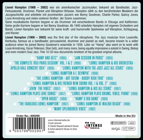Lionel Hampton: Hampton - 19 Original Albums [10CD]