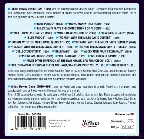Miles Davis: Davis - Original Albums [10CD]