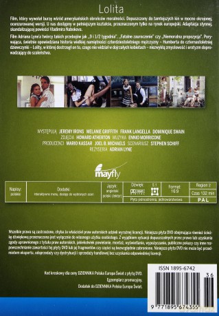 Ekranizacje na wakacje 05: Lolita [DVD]