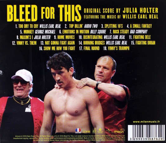 Bleed for This soundtrack (Julia Holter) [CD]