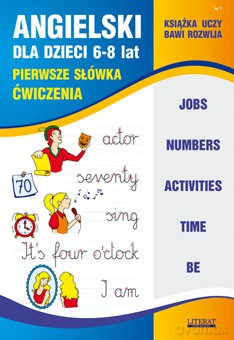 Angielski dla dzieci. Pierwsze słówka. Ćwiczenia - Joanna Bednarska [KSIĄŻKA]