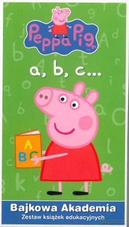 Bajkowa akademia ABC Świnka Peppa. Zestaw książek edukacyjnych [KSIĄŻKA]