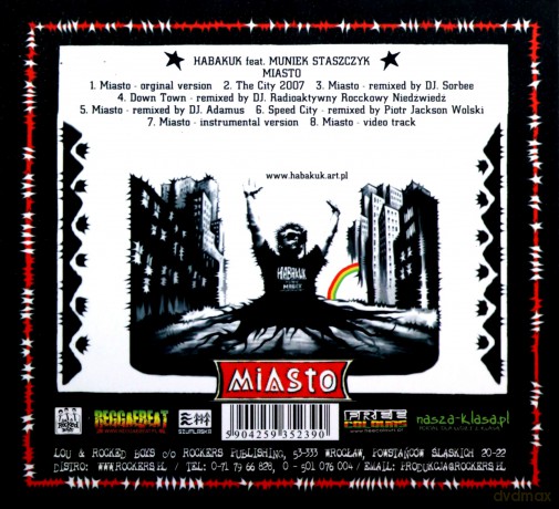 Habakuk Feat.Muniek: Miasto (digipack) [CD]