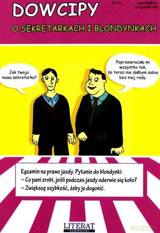 Dowcipy o sekretarkach i blondynkach [KSIĄŻKA]
