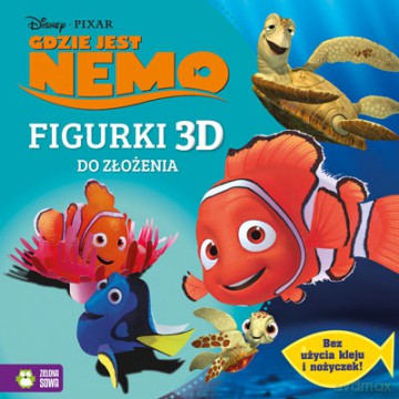 Figurki 3D do złożenia. Gdzie jest Nemo. Wypychanki [KSIĄŻKA]