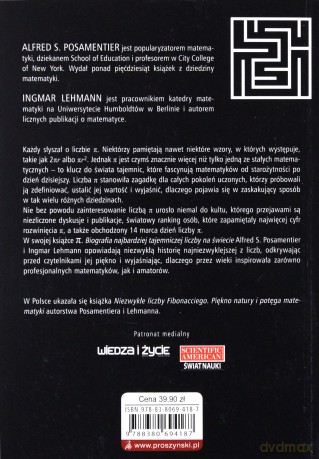 Pi biografia najbardziej tajemniczej liczby na świecie - Alfred S. Posamentier [KSIĄŻKA]