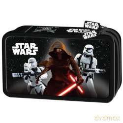 Piórnik podwójny z wyposażeniem. Star Wars VII Czarny 48759 (Gwiezdne Wojny)