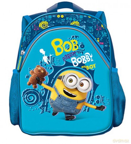 Plecak mały. Minionki Niebieski 45753