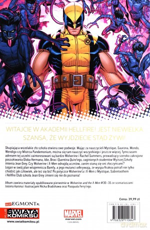 Saga Hellfire Wolverine and the X-Men (Tom 3) - Jason Aaron [KOMIKS]