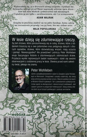 Sekretne życie drzew - Peter Wohlleben (twarda) [KSIĄŻKA]