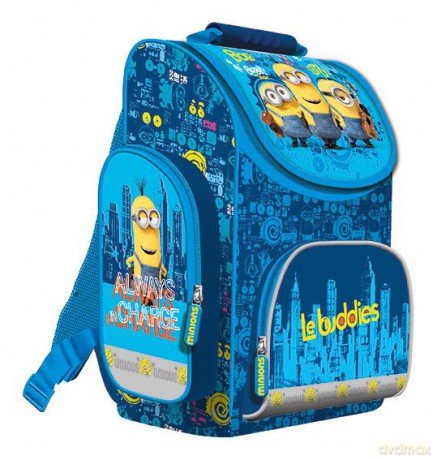 Tornister Minionki niebieski 45750