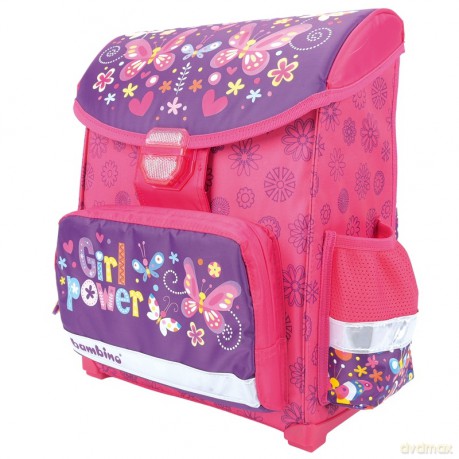 Tornister premium kwiaty i motyle 47904