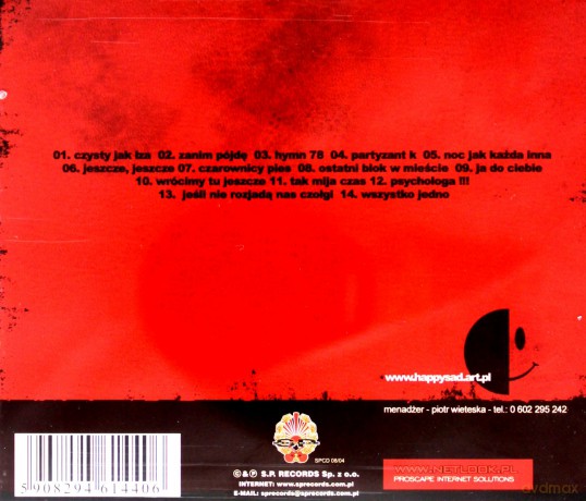 Happysad: Wszystko jedno [CD]
