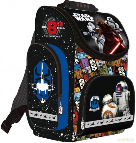 Tornister szkolny Star Wars epizod VII niebieski 47737 (Gwiezdne Wojny)