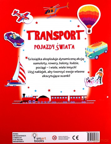 Transport. Pojazdy świata poznaję świat + naklejki [KSIĄŻKA]