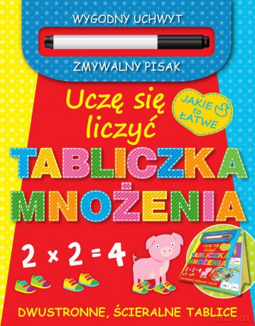 Uczę się liczyć. Tabliczka mnożenia (twarda) [KSIĄŻKA]