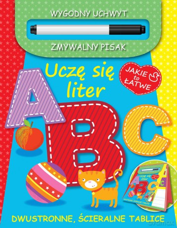 Uczę się liter A B C (twarda) [KSIĄŻKA]