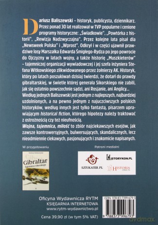 Wojna tajemnica miłość - Dariusz Baliszewski [KSIĄŻKA]